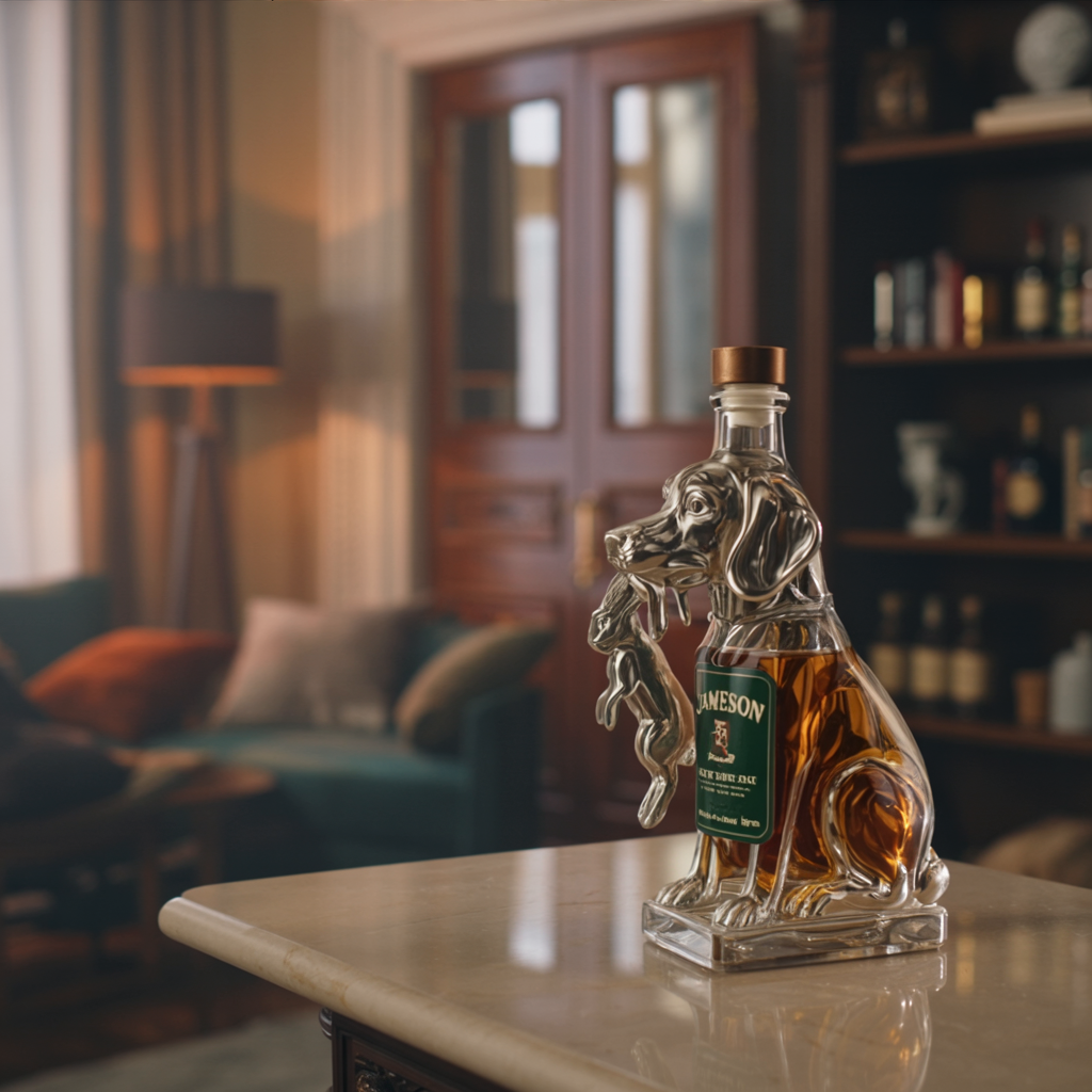 Garrafa de Whiskey – Edição Especial Amigos Fiéis