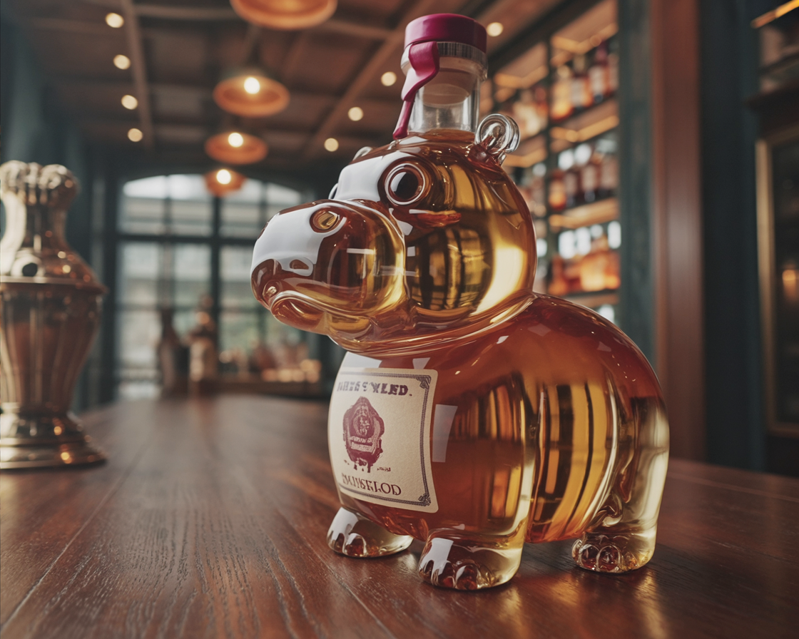 Decanter de Whisky – Edição Hipopótamo