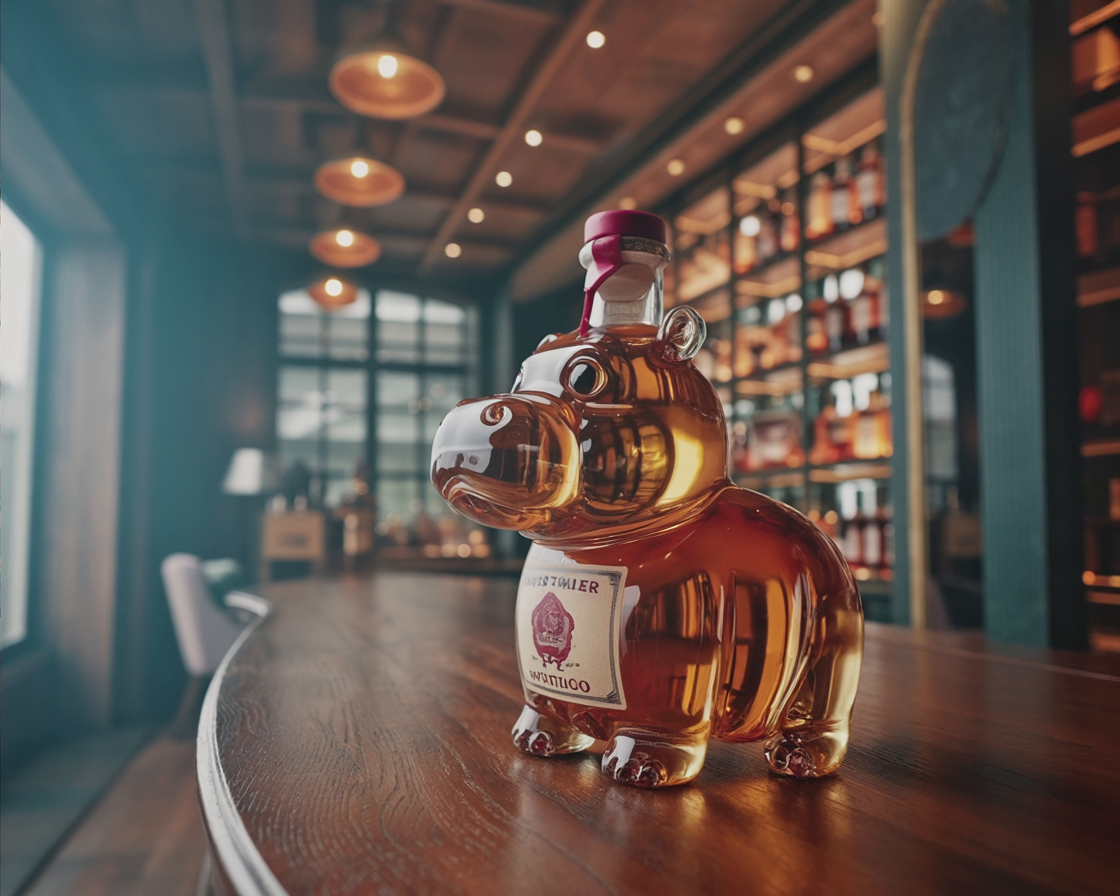 Decanter de Whisky – Edição Hipopótamo