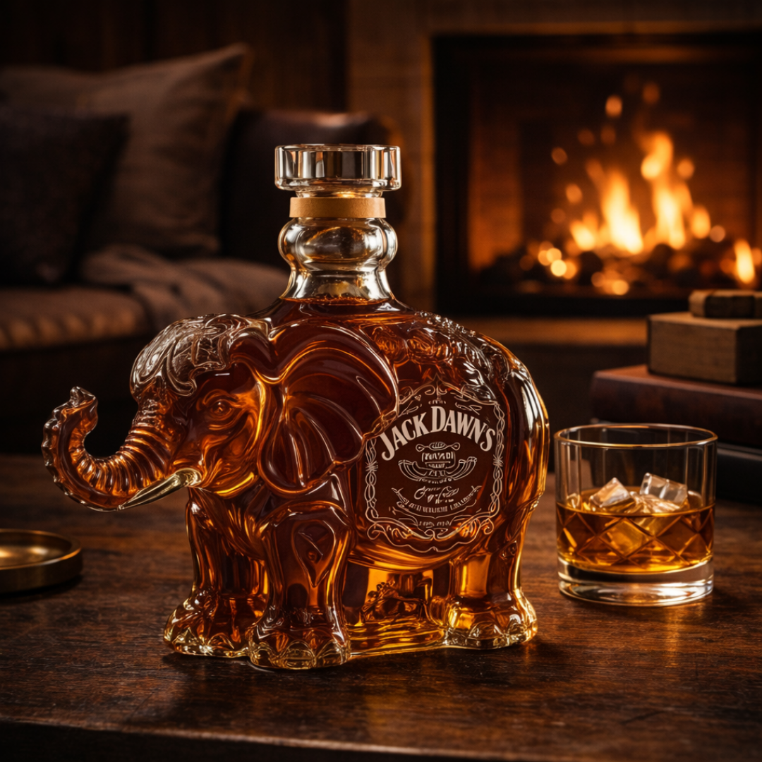 Garrafa de Whisky Jack Daniel's – Edição Elefante