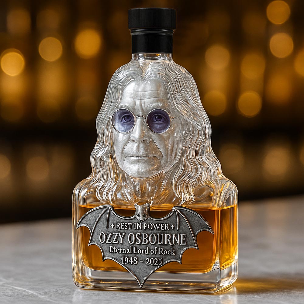 Eternizado em Vidro – Decanter de Whisky em Homenagem a Ozzy Osbourne