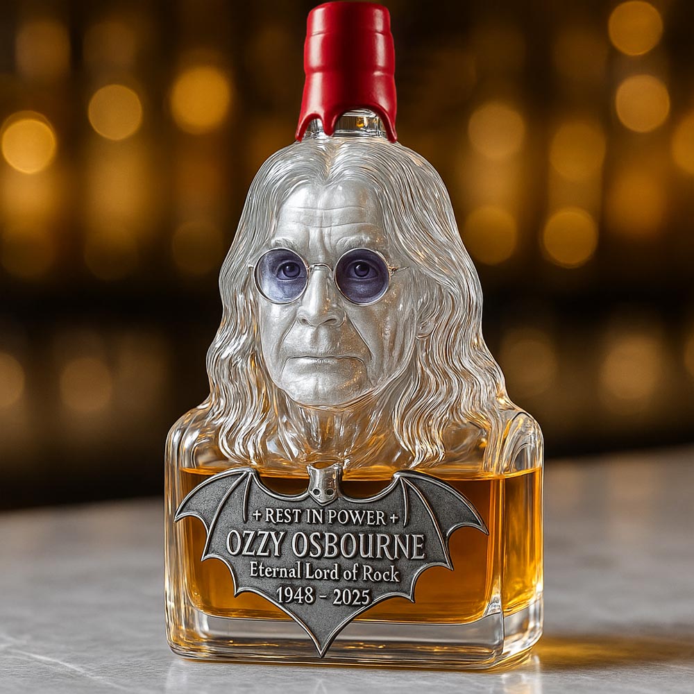 Eternizado em Vidro – Decanter de Whisky em Homenagem a Ozzy Osbourne