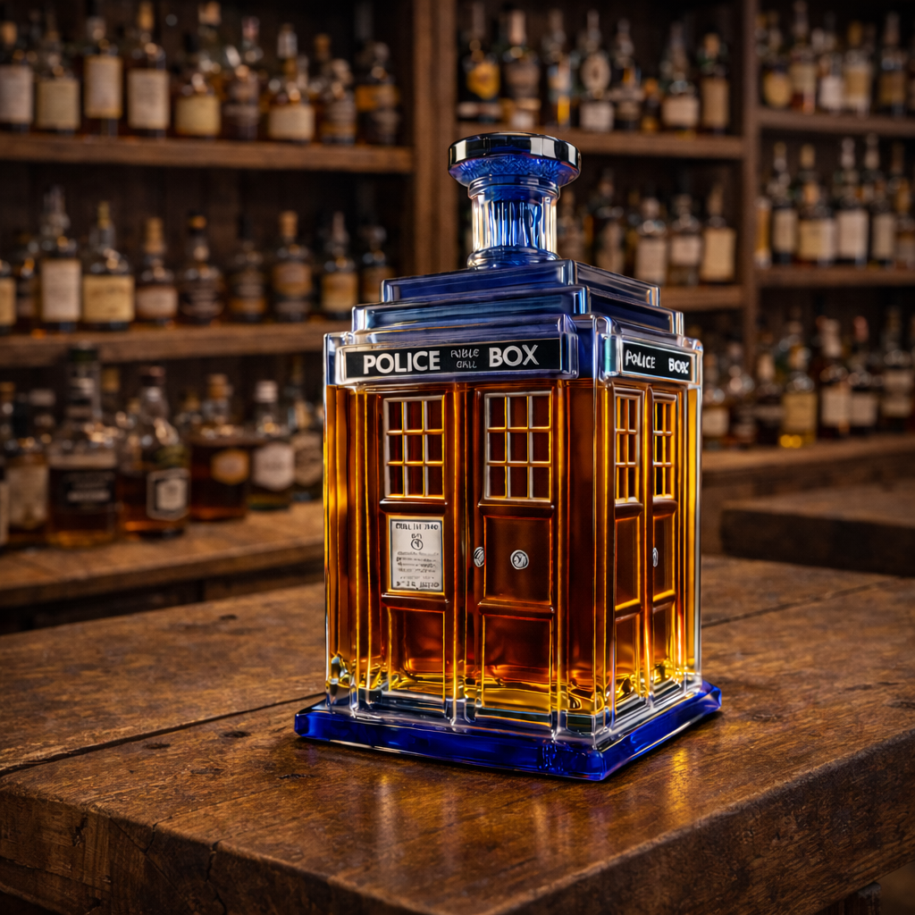 Garrafa de Whisky 'Time' – Edição Especial