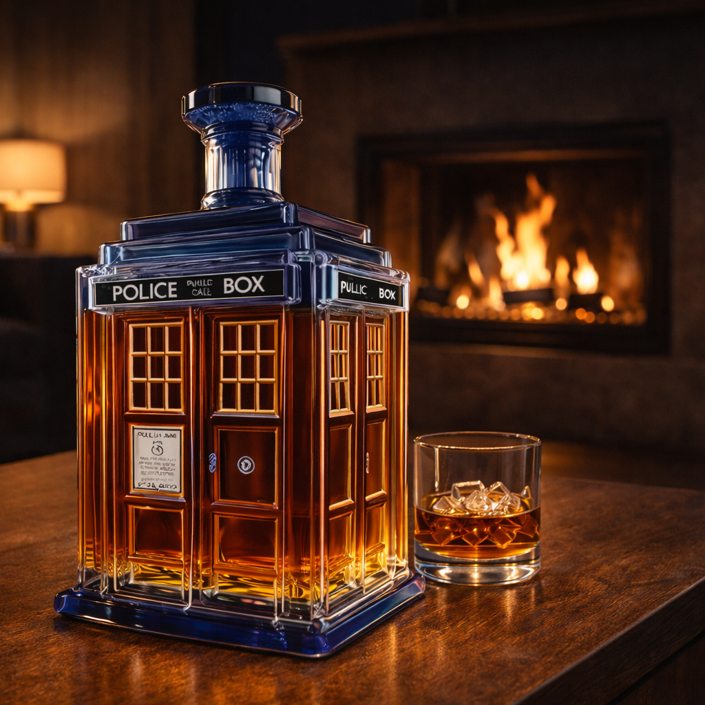 Garrafa de Whisky 'Time' – Edição Especial