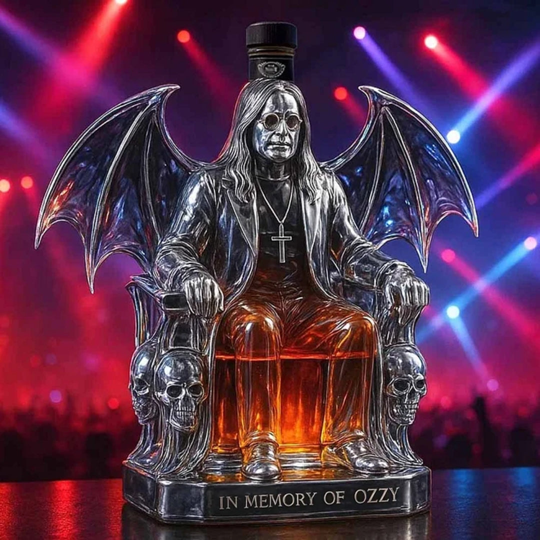 Ozzy Osbourne Eternizado: O Decanter Icônico para Colecionadores