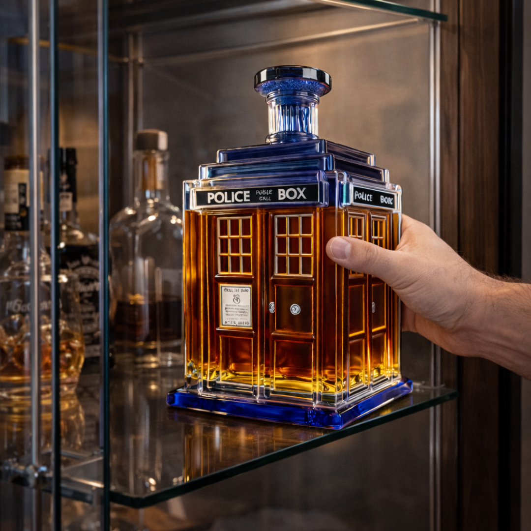 Garrafa de Whisky 'Time' – Edição Especial