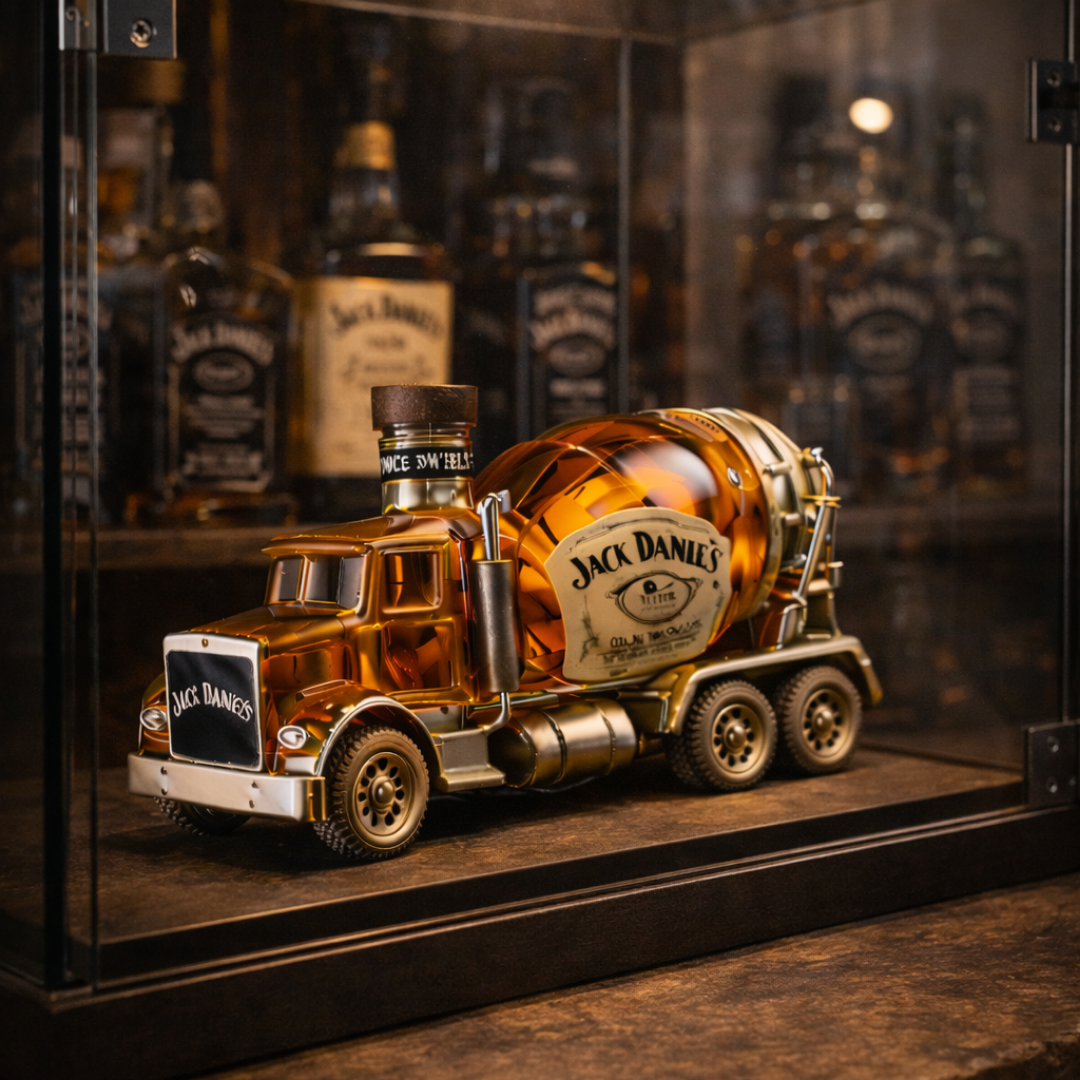 Garrafa de Whisky Jack Daniel's – Edição Caminhão