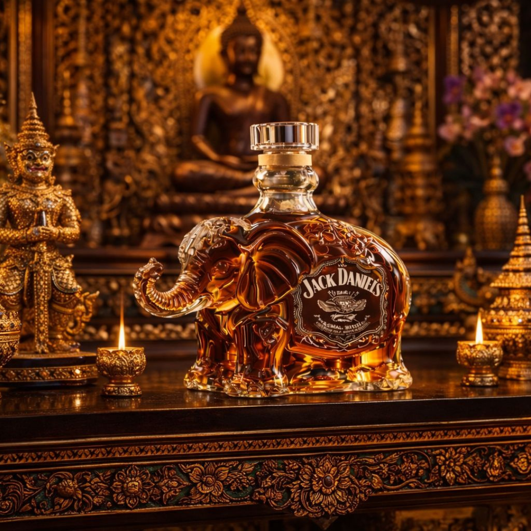 Garrafa de Whisky Jack Daniel's – Edição Elefante