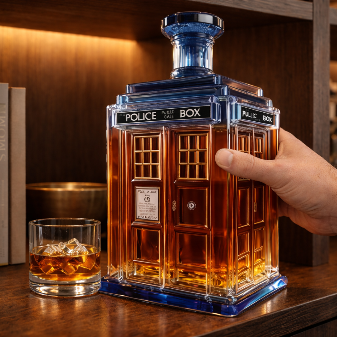 Garrafa de Whisky 'Time' – Edição Especial