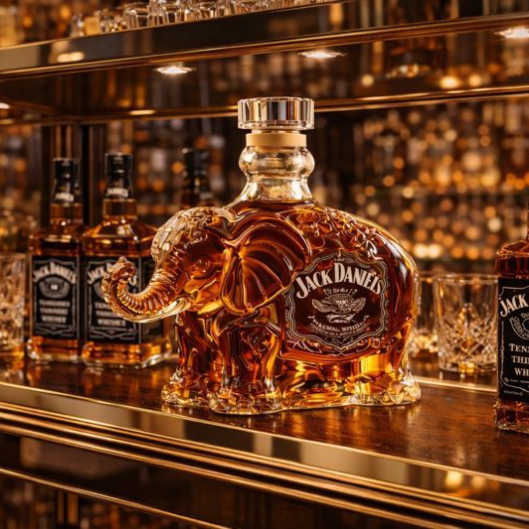 Garrafa de Whisky Jack Daniel's – Edição Elefante