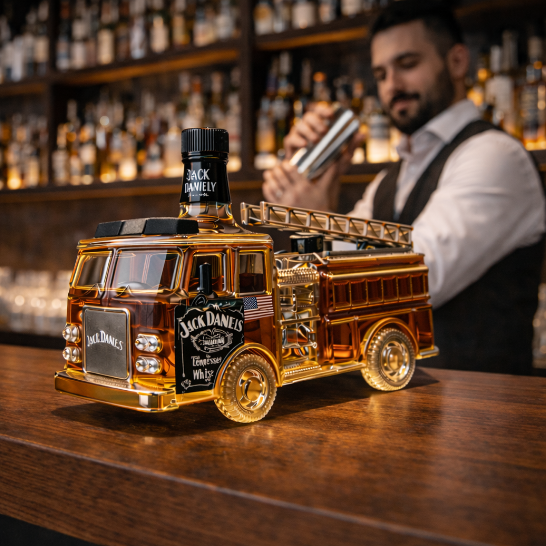 Garrafa de Whisky Jack Daniel's – Edição Bombeiros