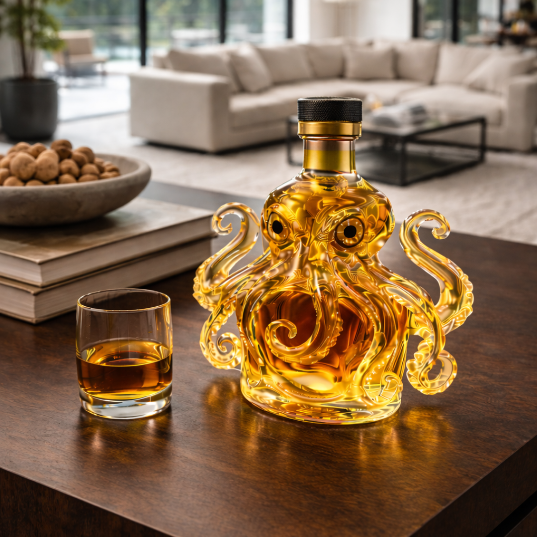 Garrafa de Whisky – Edição Polvo