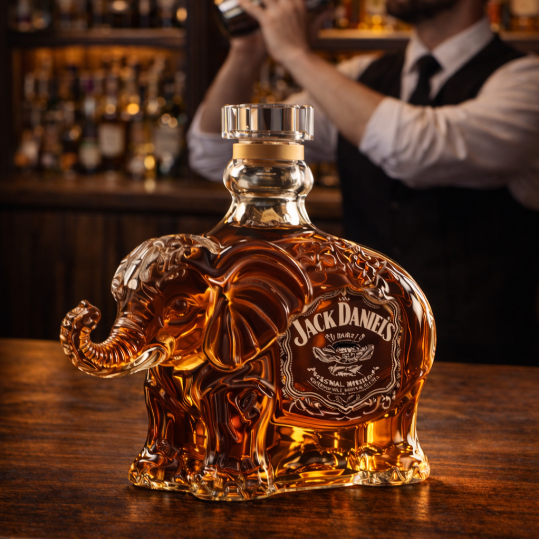 Garrafa de Whisky Jack Daniel's – Edição Elefante