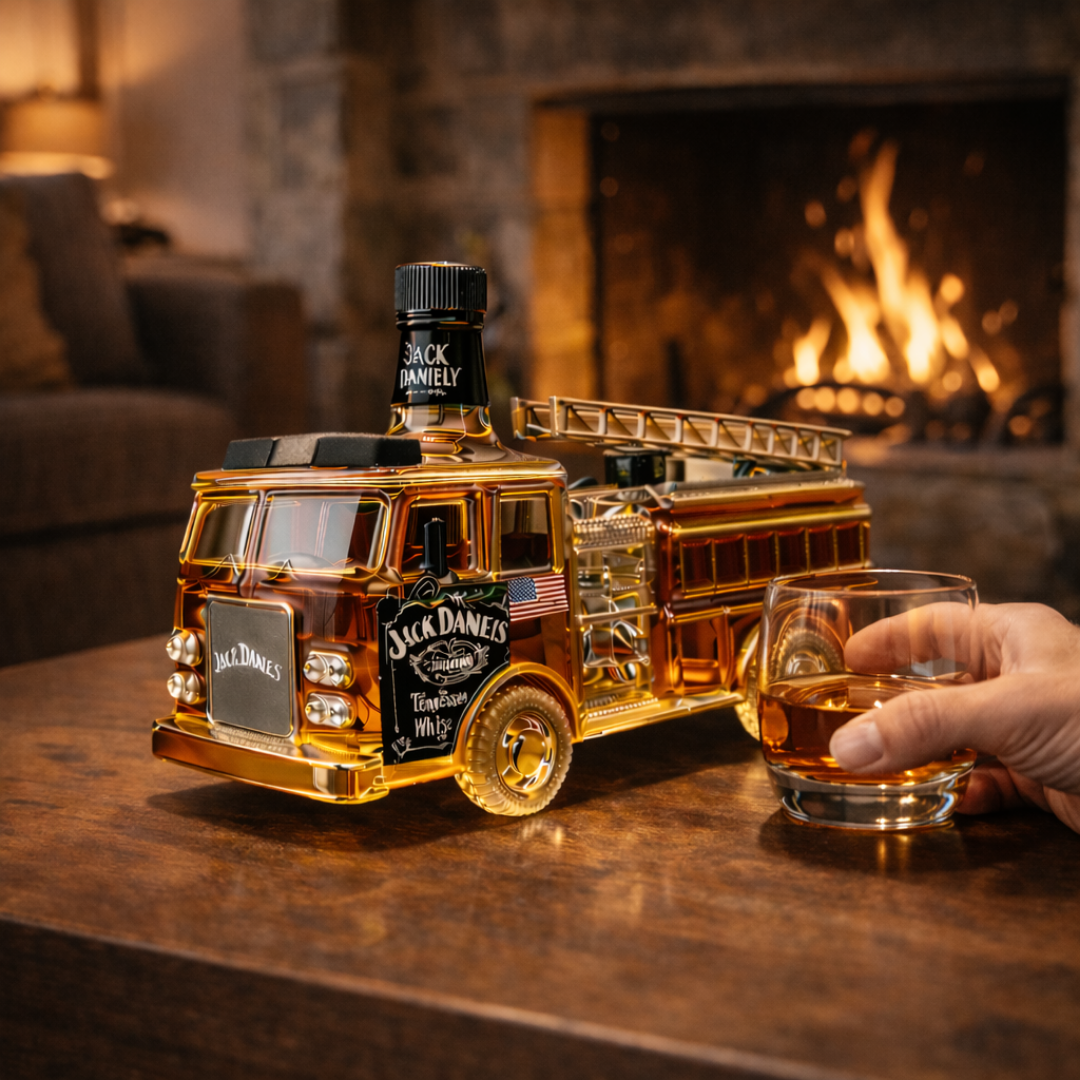 Garrafa de Whisky Jack Daniel's – Edição Bombeiros