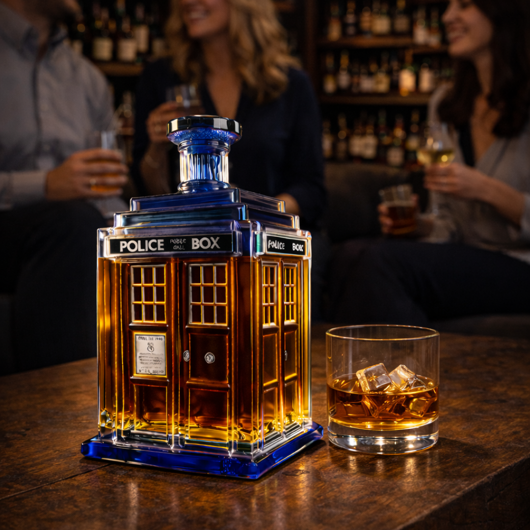 Garrafa de Whisky 'Time' – Edição Especial