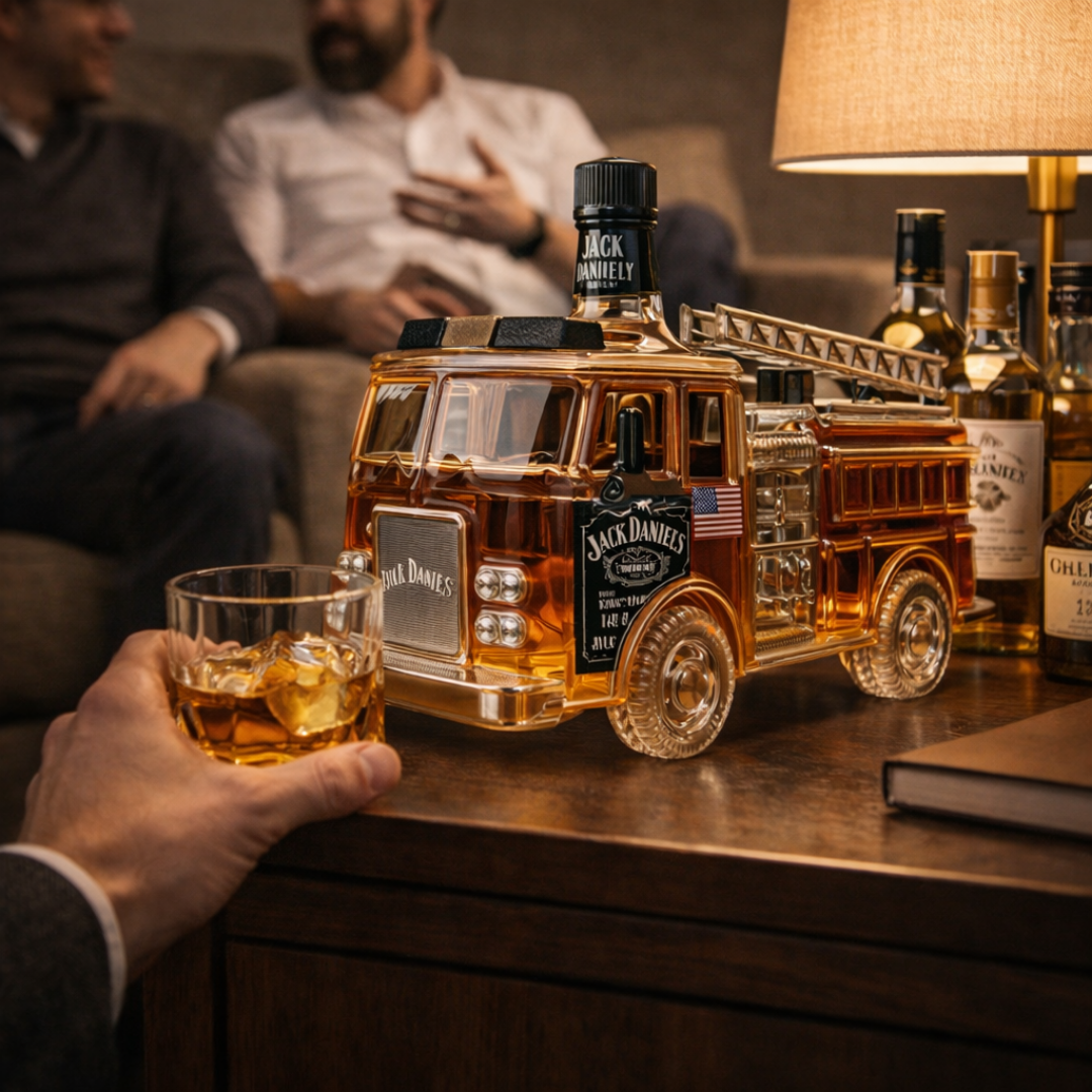 Garrafa de Whisky Jack Daniel's – Edição Bombeiros