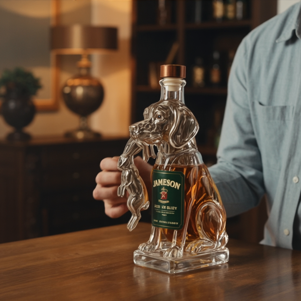 Garrafa de Whiskey – Edição Especial Amigos Fiéis