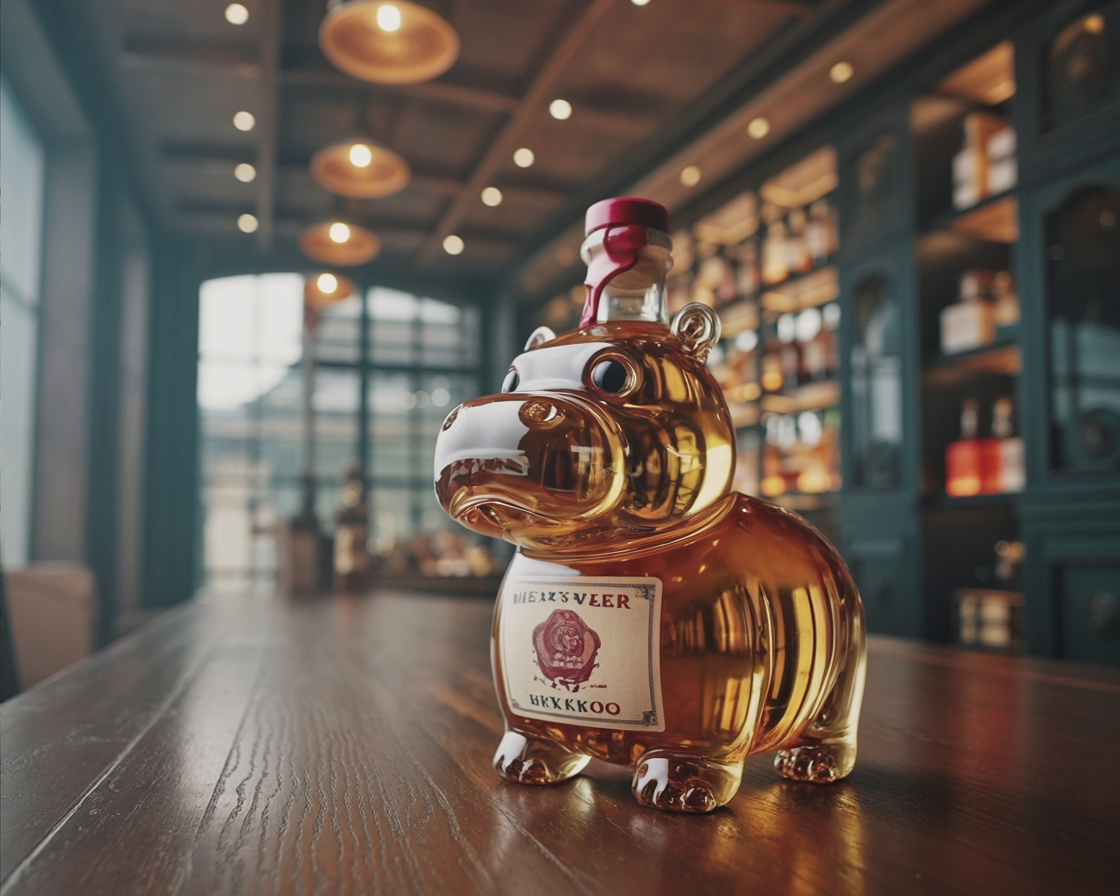 Decanter de Whisky – Edição Hipopótamo