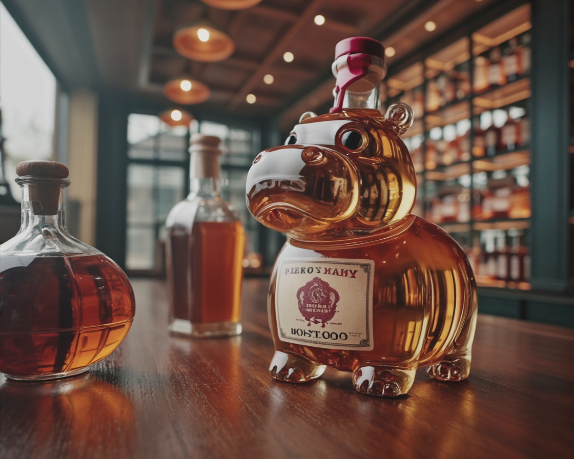 Decanter de Whisky – Edição Hipopótamo