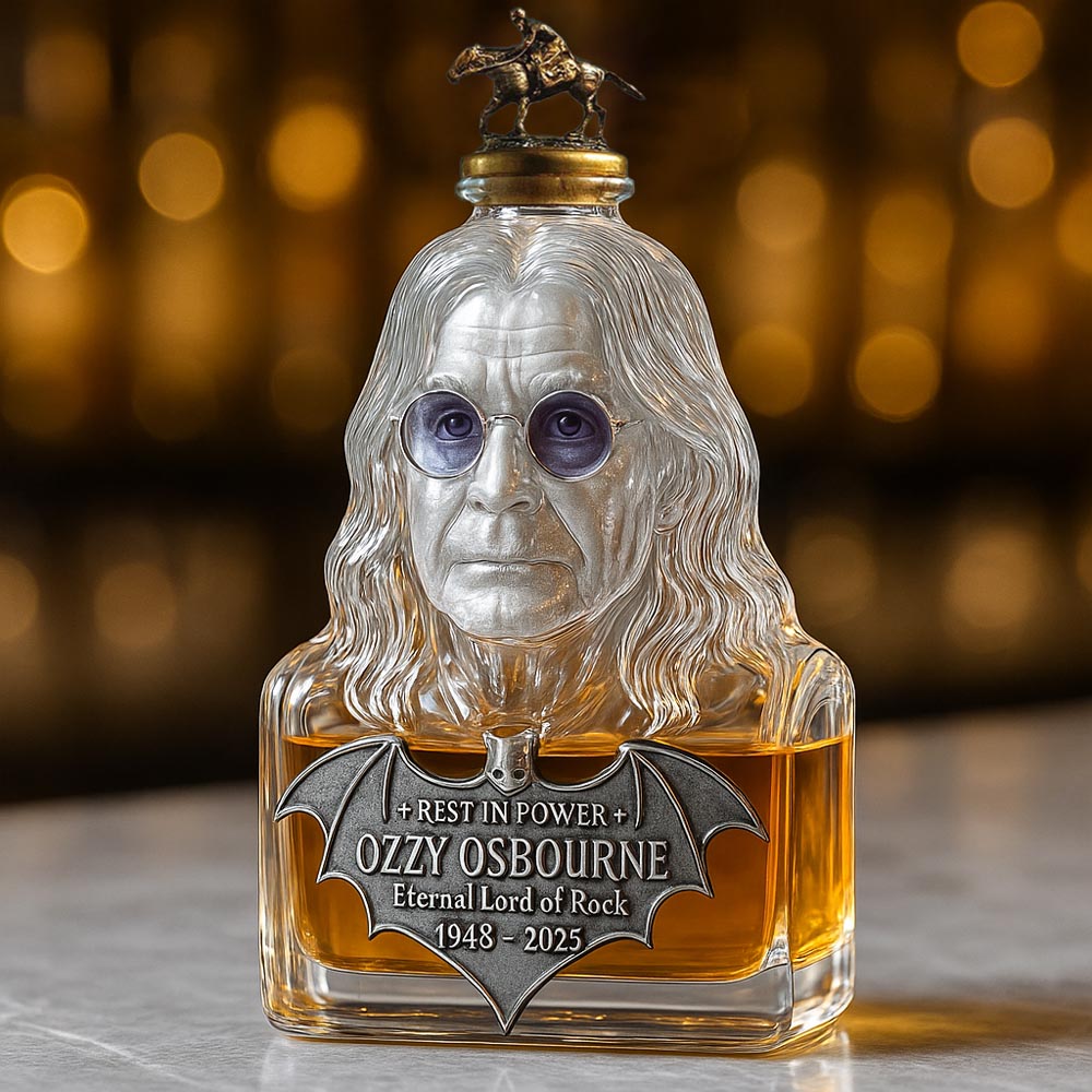 Eternizado em Vidro – Decanter de Whisky em Homenagem a Ozzy Osbourne
