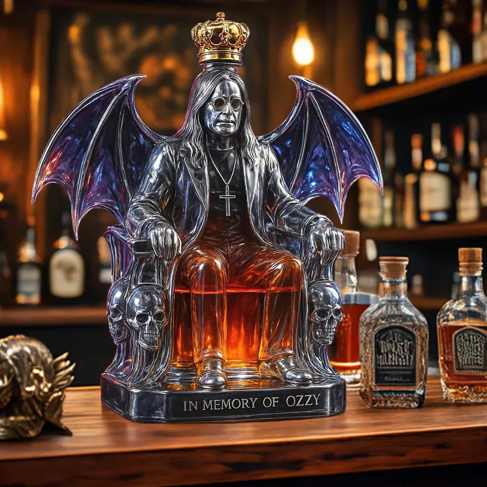 Ozzy Osbourne Eternizado: O Decanter Icônico para Colecionadores