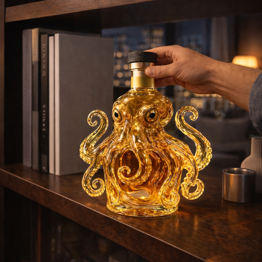 Garrafa de Whisky – Edição Polvo