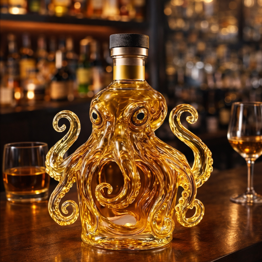 Garrafa de Whisky – Edição Polvo