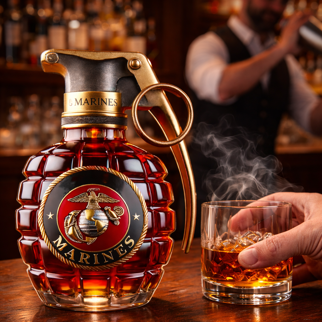 Garrafa de Whisky Romã – A Elegância da Romã