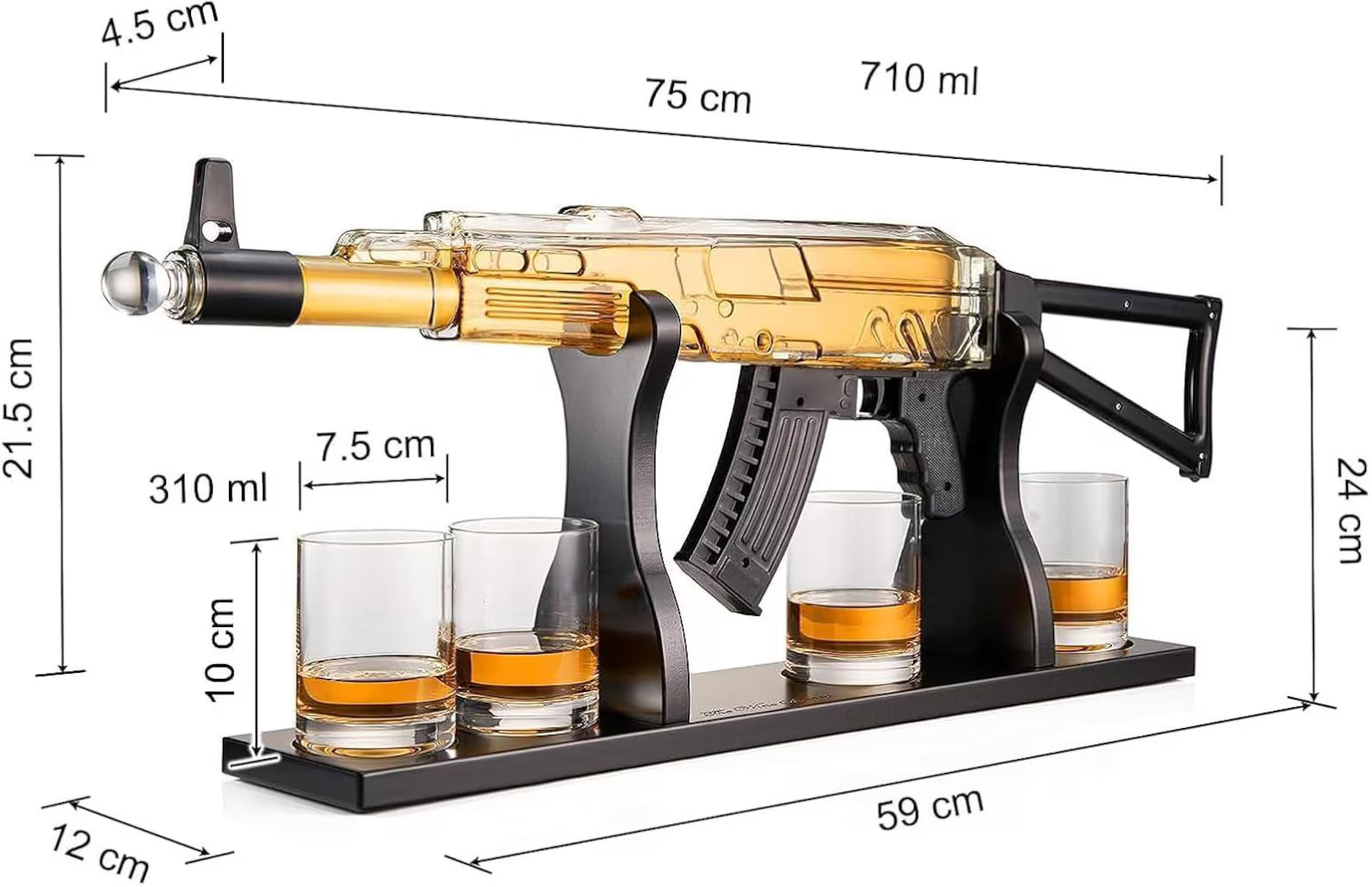 Garrafa de Whisky – Edição AK-47