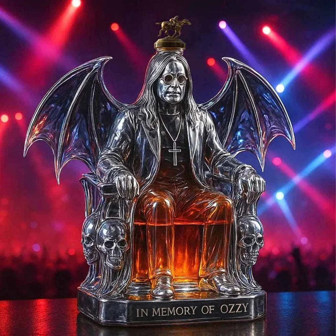 Ozzy Osbourne Eternizado: O Decanter Icônico para Colecionadores