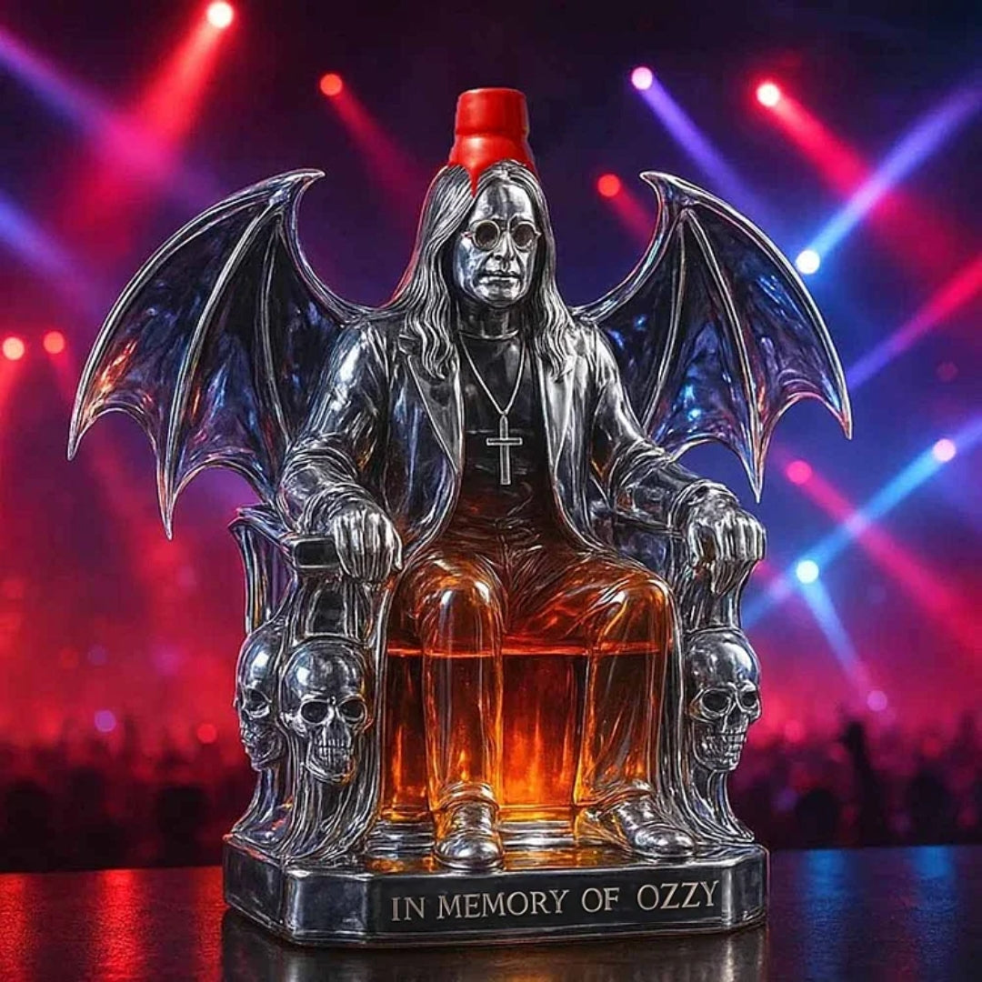 Ozzy Osbourne Eternizado: O Decanter Icônico para Colecionadores