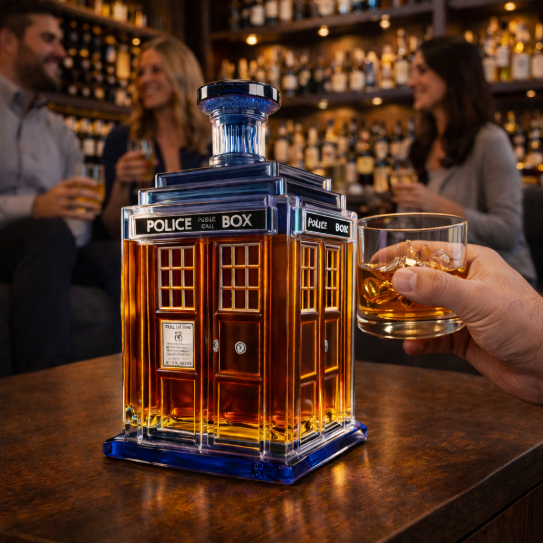 Garrafa de Whisky 'Time' – Edição Especial