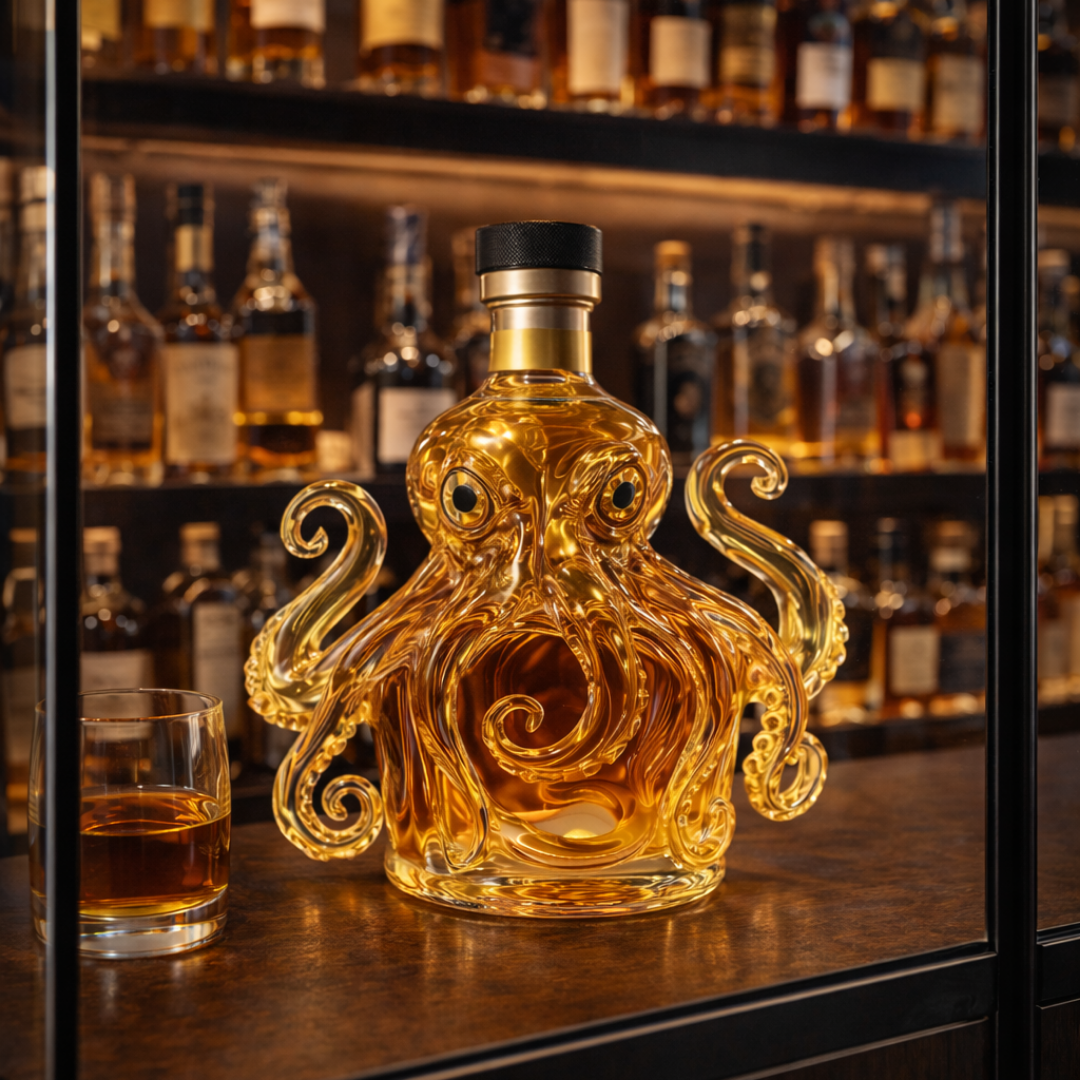 Garrafa de Whisky – Edição Polvo