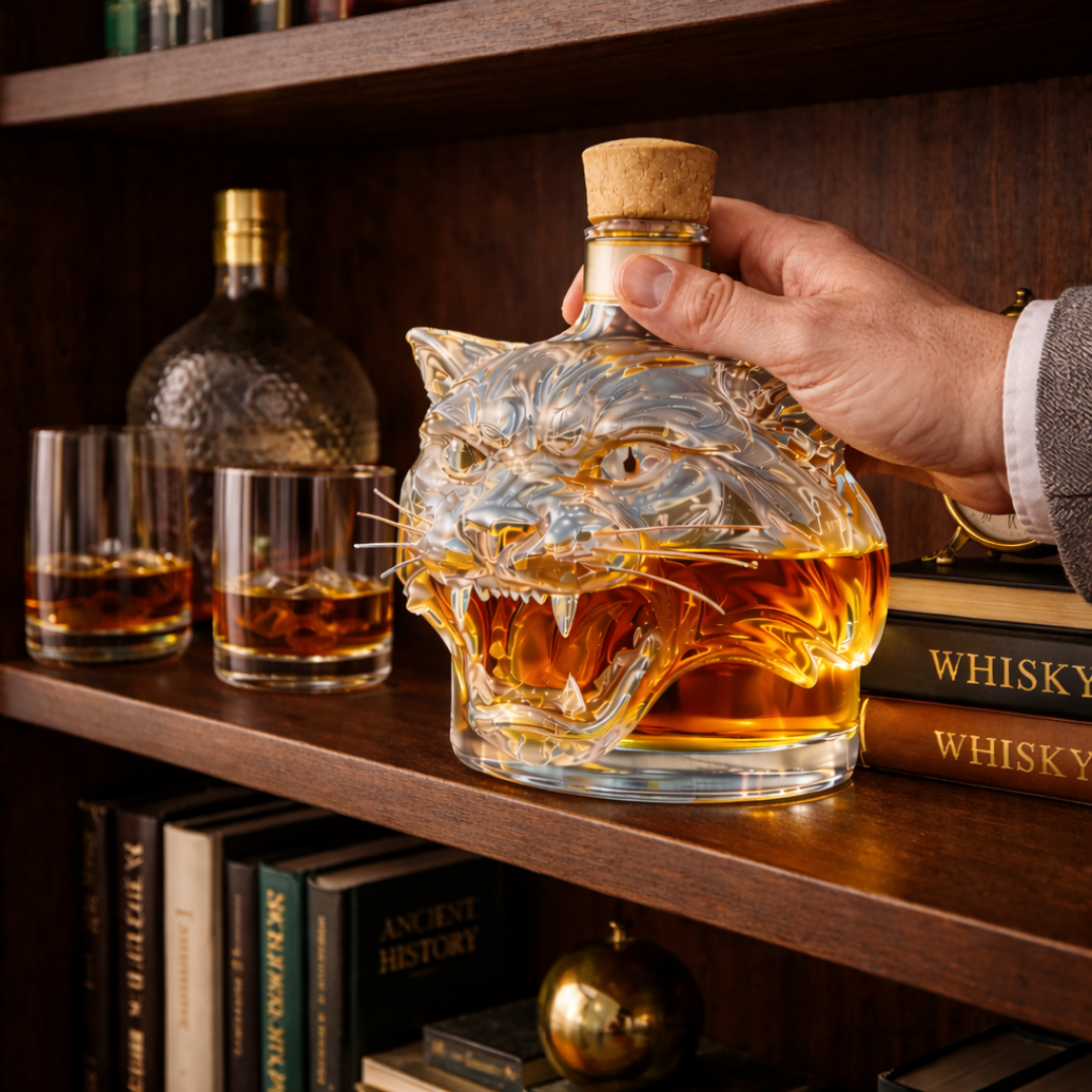 Decanter de Whisky 'Tigre'