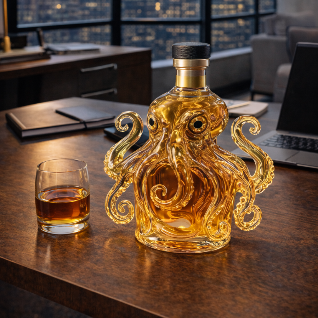 Garrafa de Whisky – Edição Polvo