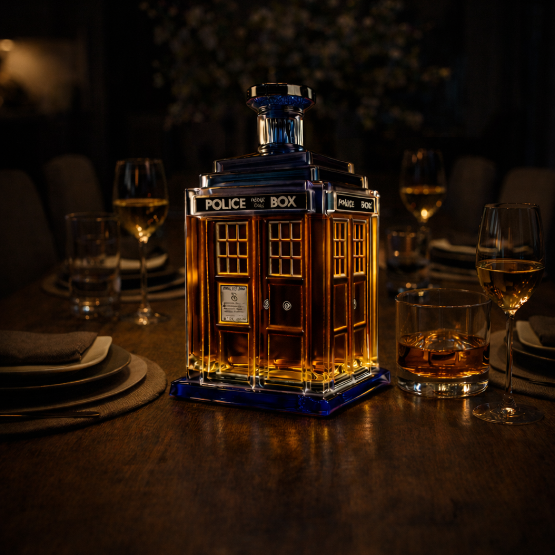 Garrafa de Whisky 'Time' – Edição Especial