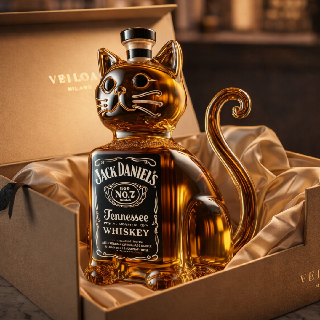 Garrafa de Whisky – Edição Gato