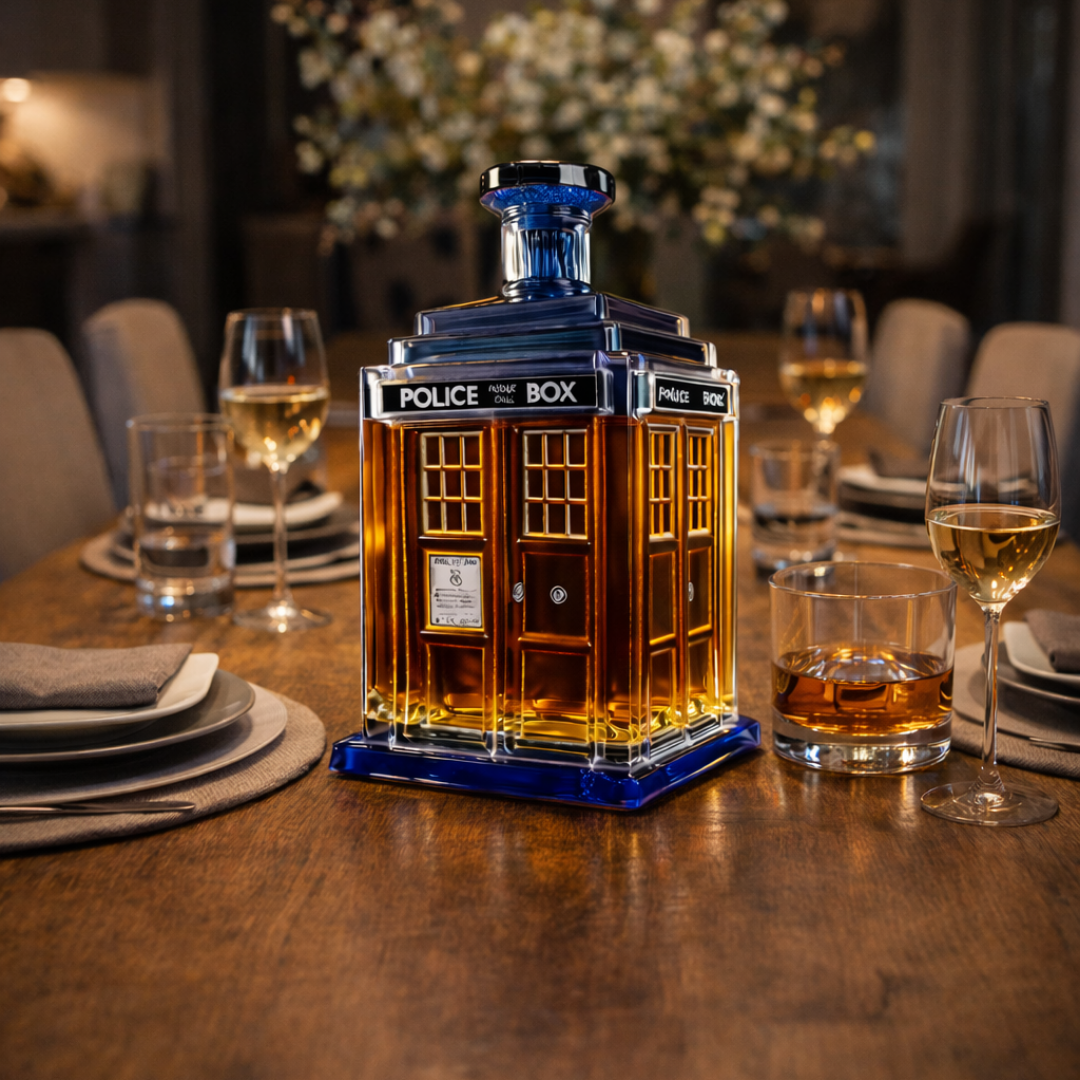 Garrafa de Whisky 'Time' – Edição Especial