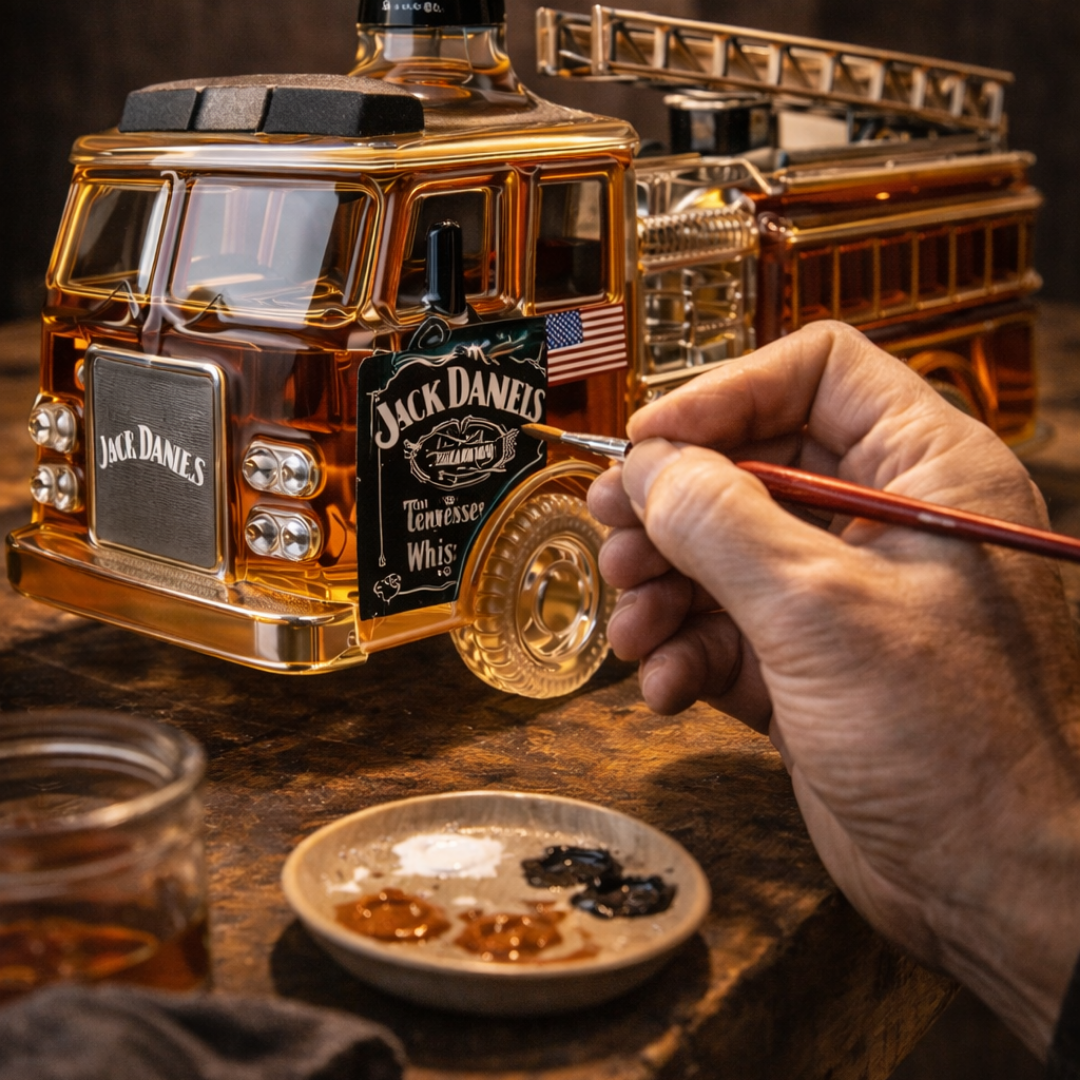 Garrafa de Whisky Jack Daniel's – Edição Bombeiros