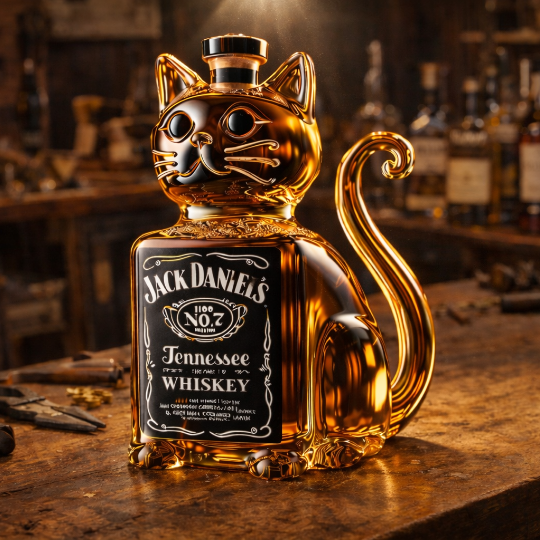 Garrafa de Whisky – Edição Gato
