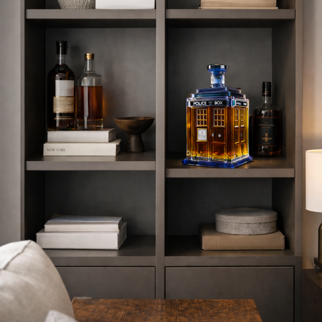 Garrafa de Whisky 'Time' – Edição Especial