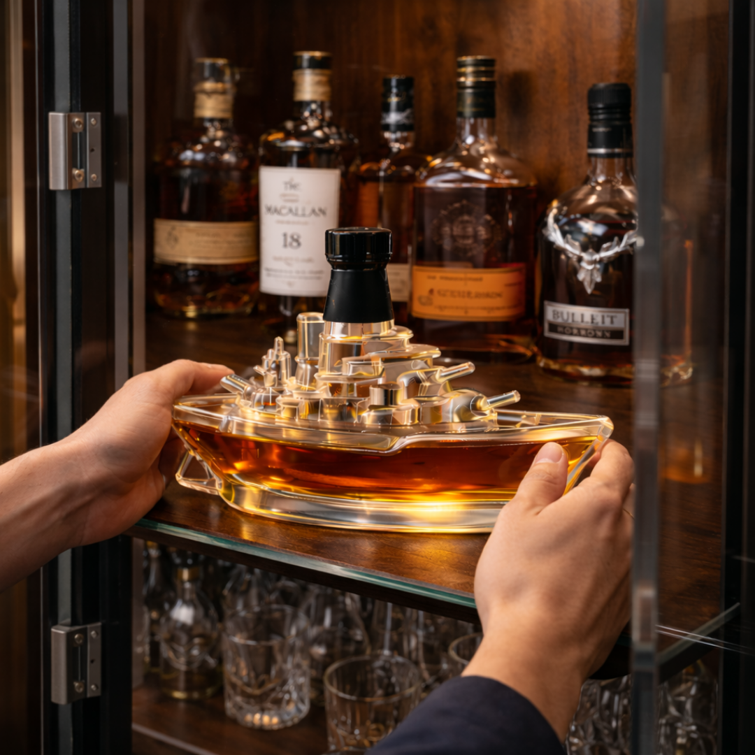 Garrafa de Whisky – Edição Marinha