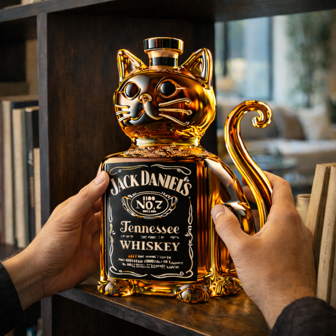 Garrafa de Whisky – Edição Gato