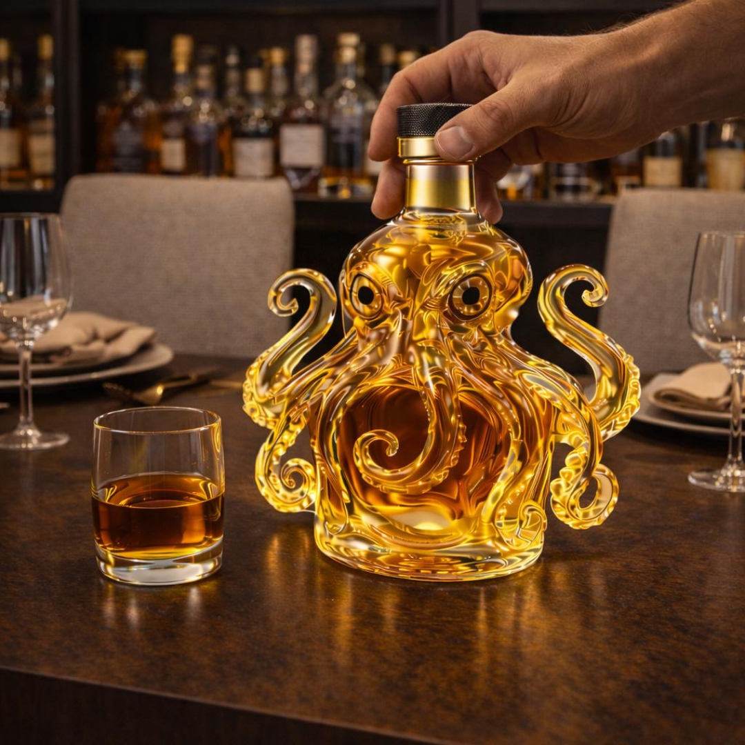 Garrafa de Whisky – Edição Polvo