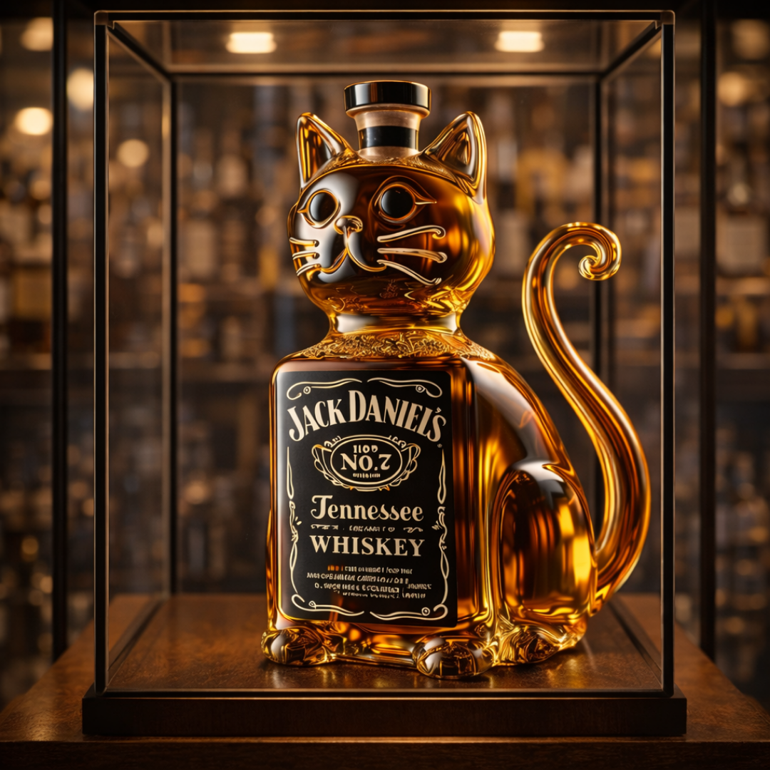 Garrafa de Whisky – Edição Gato
