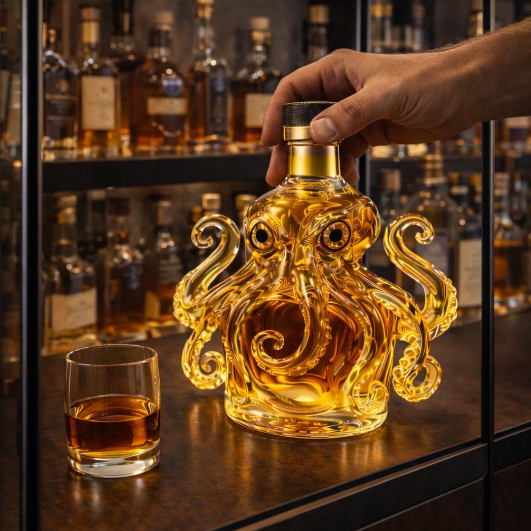 Garrafa de Whisky – Edição Polvo