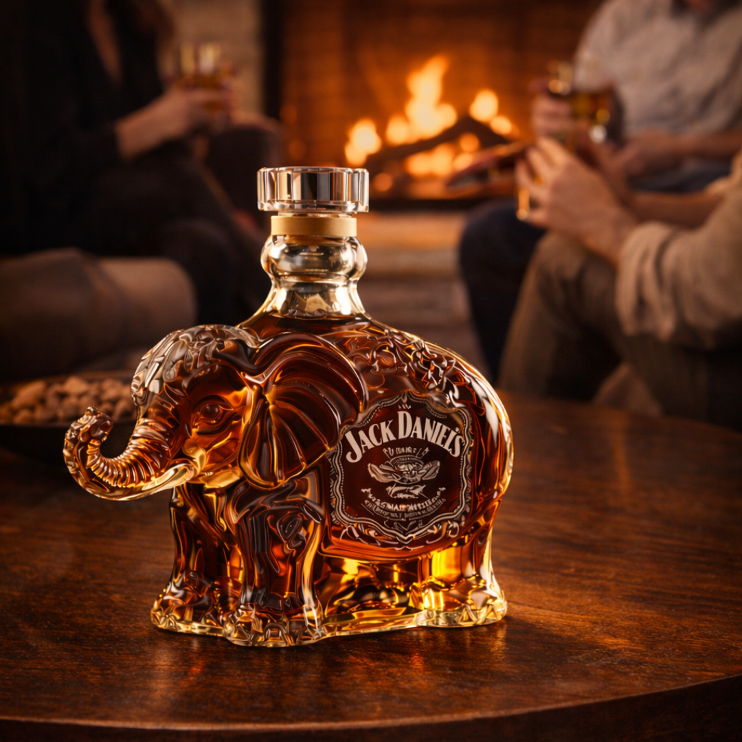 Garrafa de Whisky Jack Daniel's – Edição Elefante