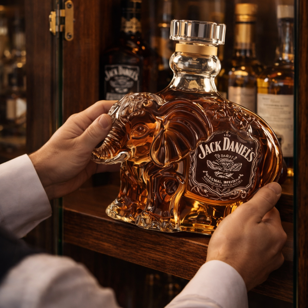 Garrafa de Whisky Jack Daniel's – Edição Elefante