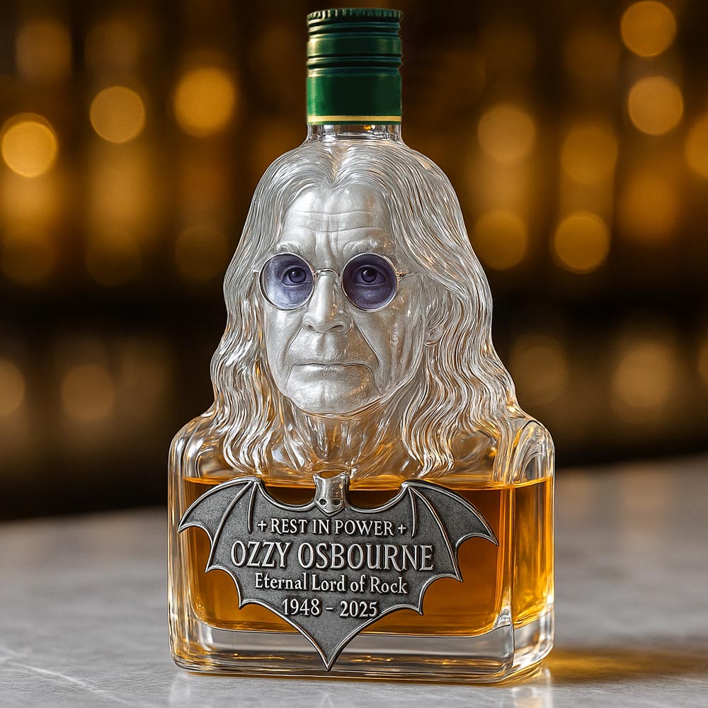 Eternizado em Vidro – Decanter de Whisky em Homenagem a Ozzy Osbourne